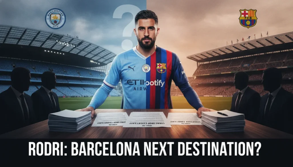 Rodri Krizinde Yeni Denge: Barcelona Baskısı